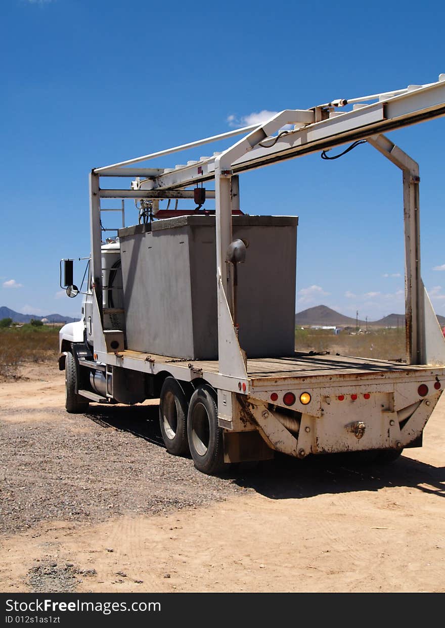 Construction Truck - Vertical