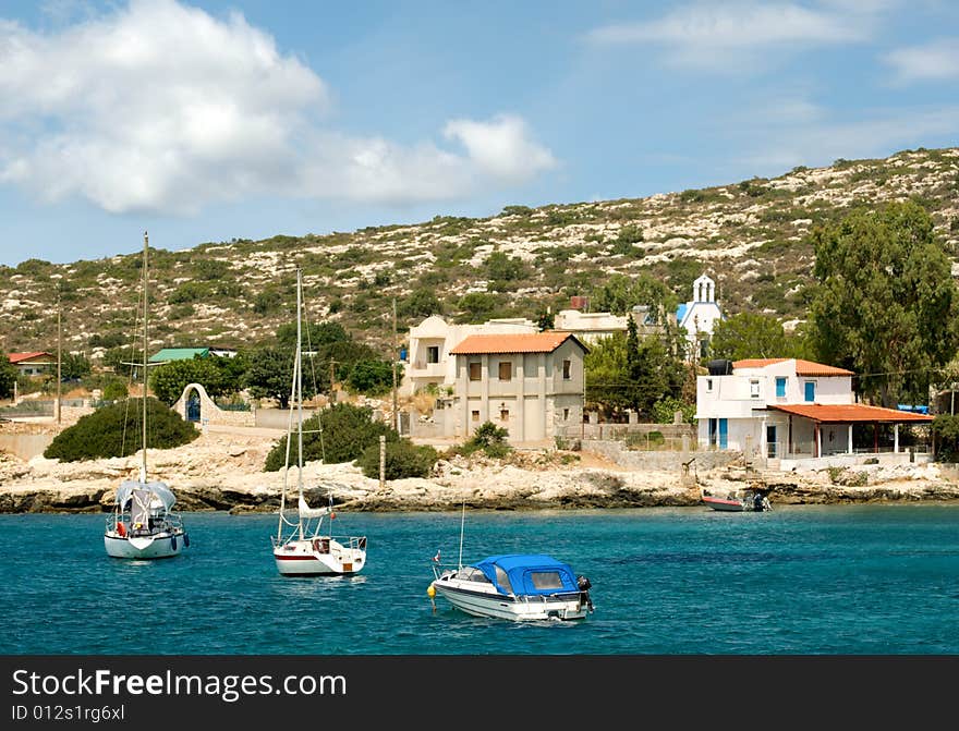 Matala coastline