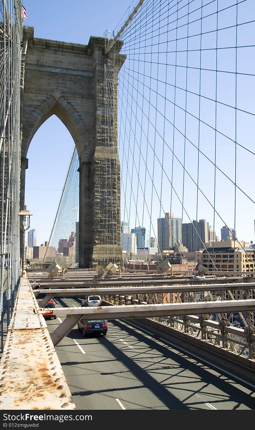 View of the Brooklyn Bridge