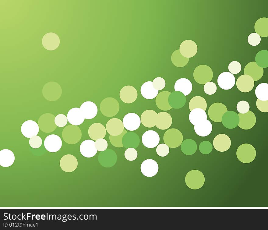 Abstract sparkling lights background illustration