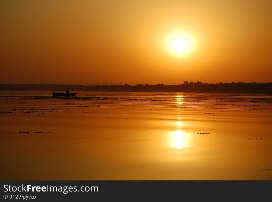 Sunset. Gorgeous color attractive subject good focus and exposure.