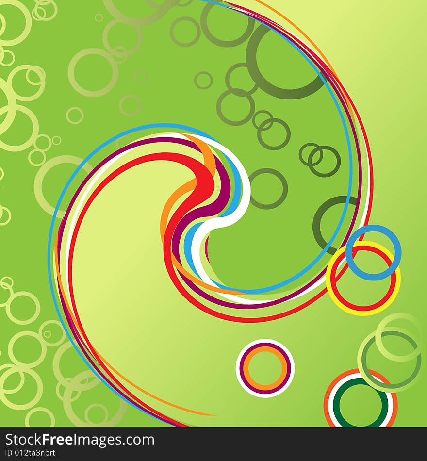 Vector illustration of abstract background