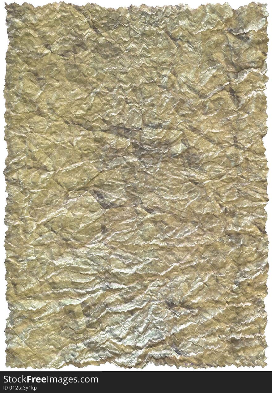 Silver wrapper paper texture to backround