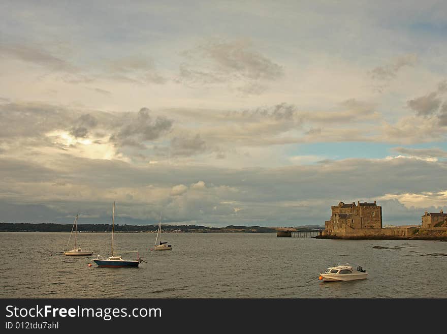 Blackness Castle, near Edinburgh, Scoltand