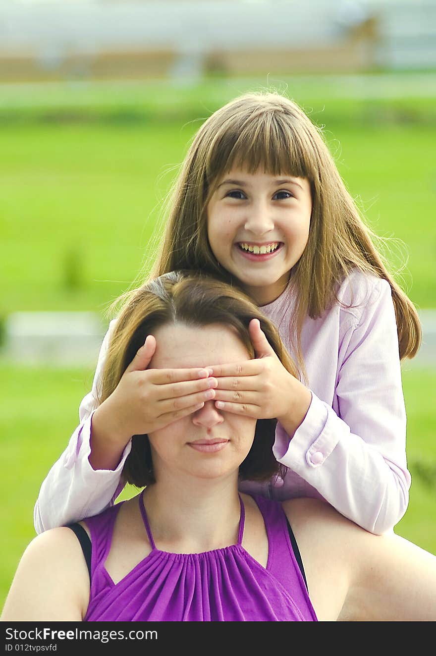 Mother and daughter