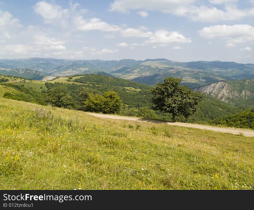 Mountains view