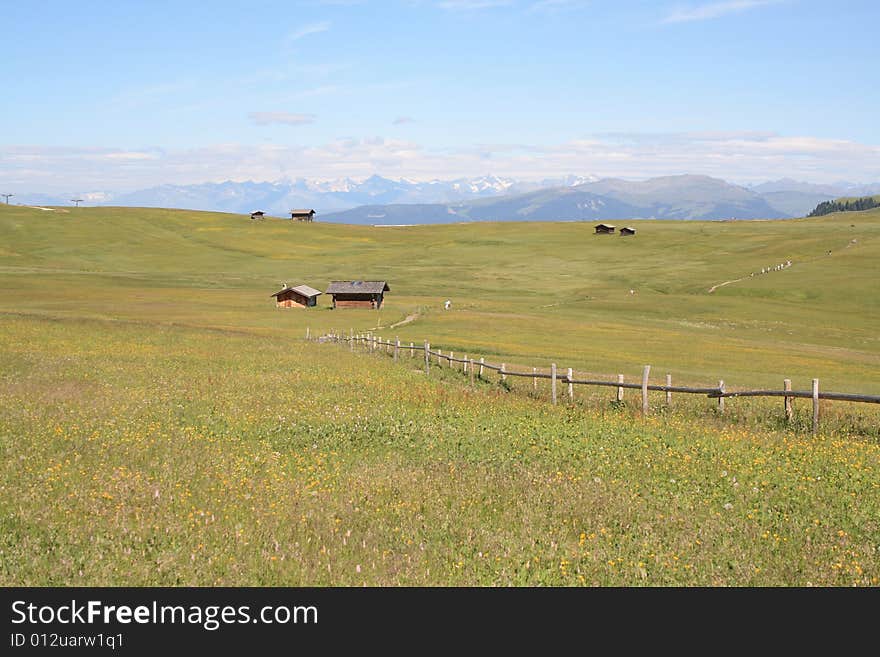 Seiser Alm panorama