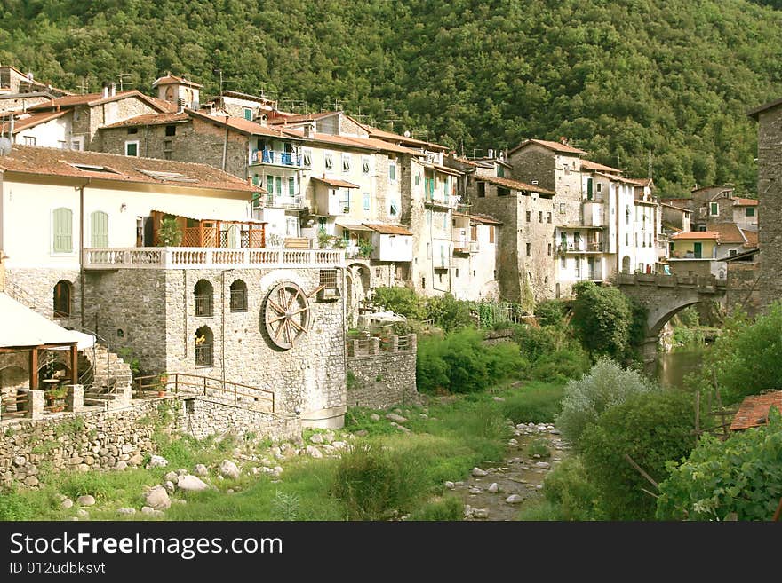 Liguria village