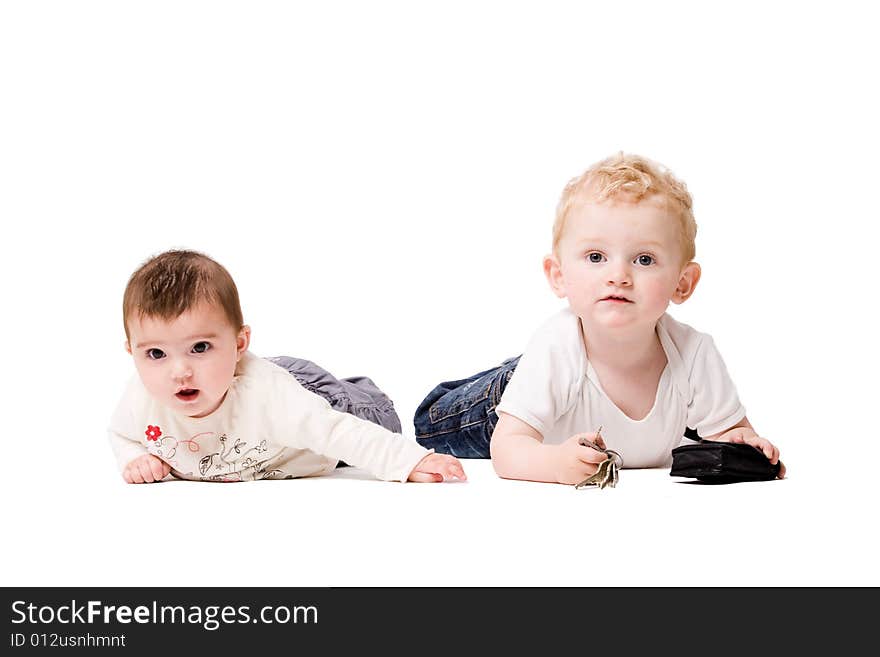 Children on the floor