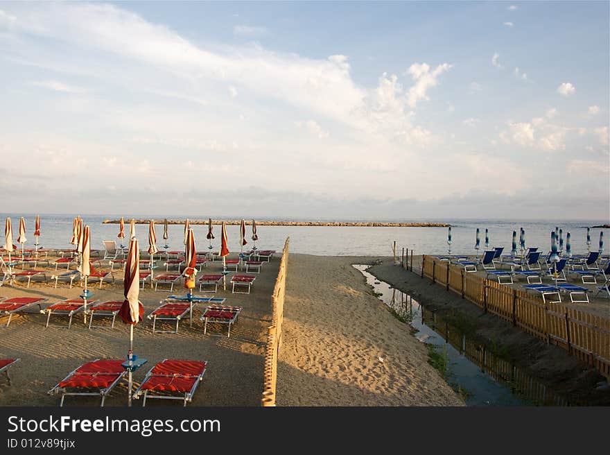 Liguria beach