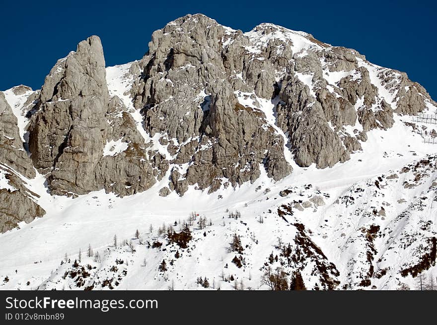 Cervinia area - Matterhorn mountain - Italia