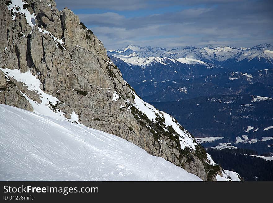 Cervinia area - Matterhorn mountain - Italia