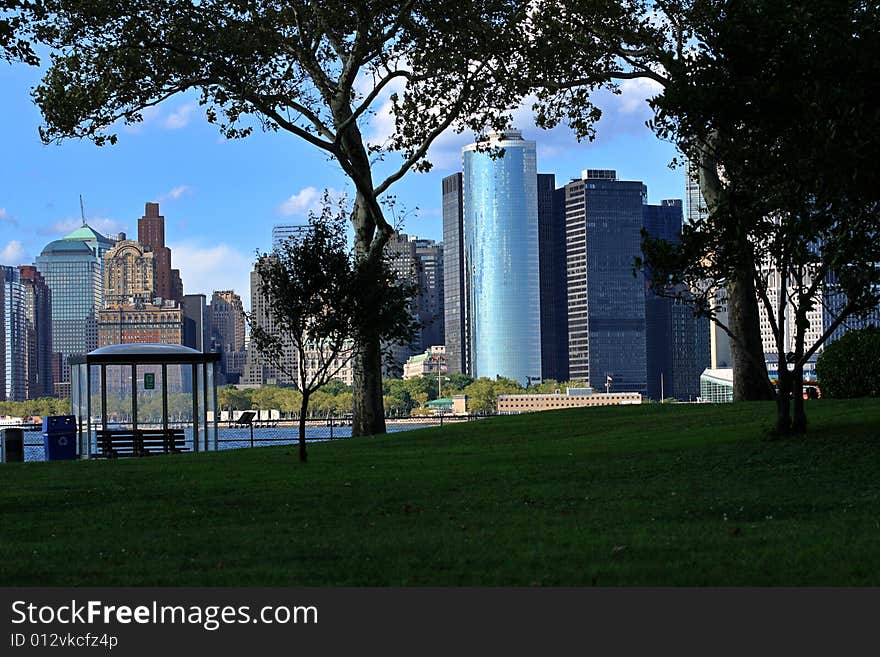 Incredible Views of NYC from Governor's Island. Incredible Views of NYC from Governor's Island