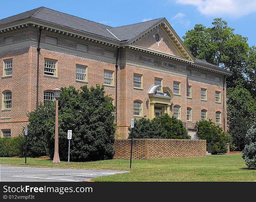 College of William and Mary campus building. College of William and Mary campus building