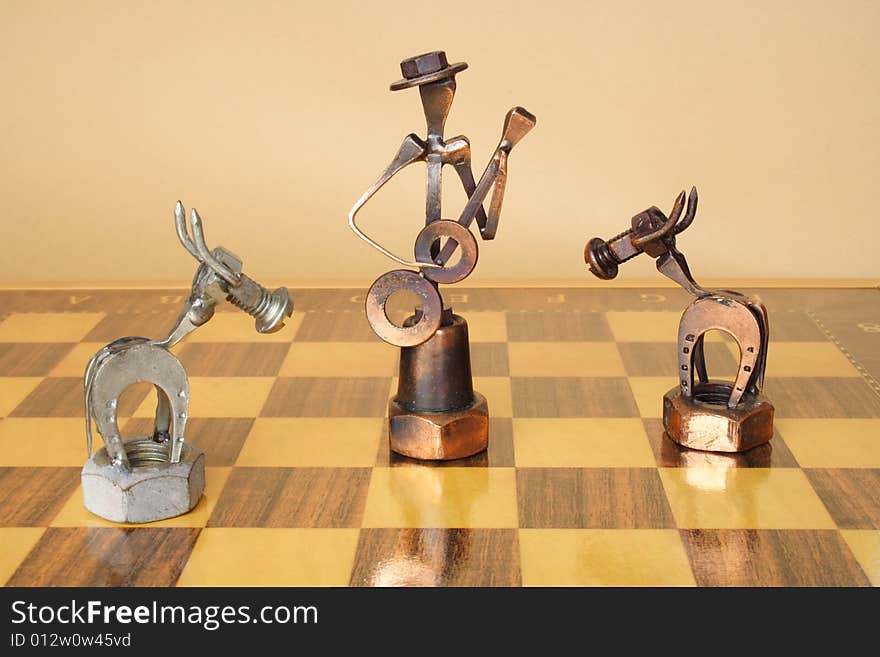 Spanish chess figures