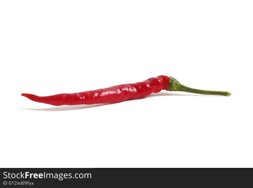 Paprika isolated on white backgrounds