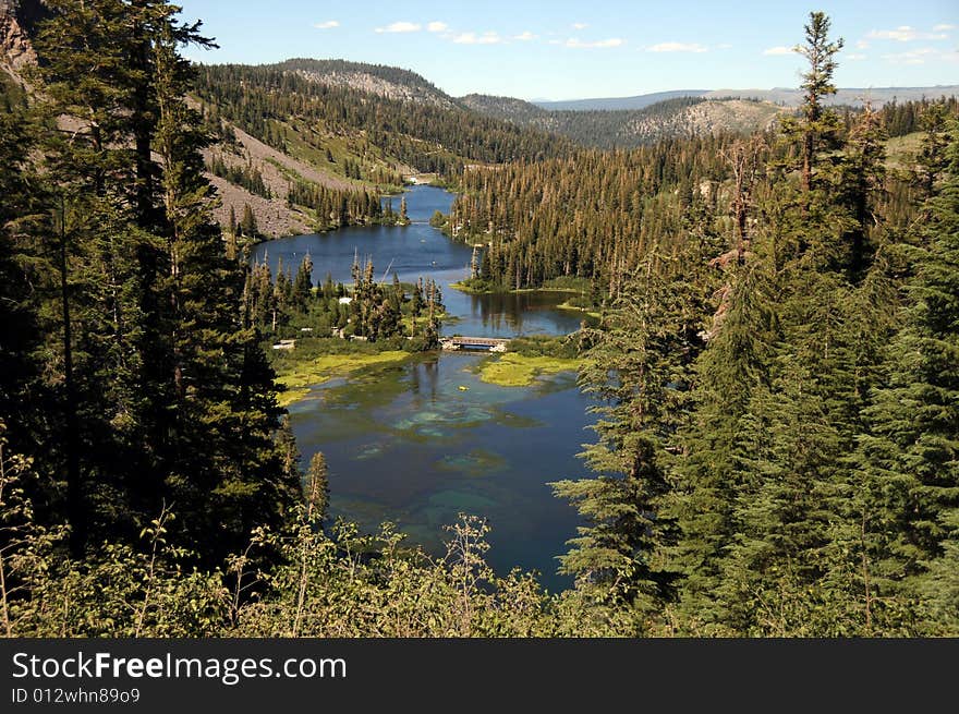 Lake in the mountains