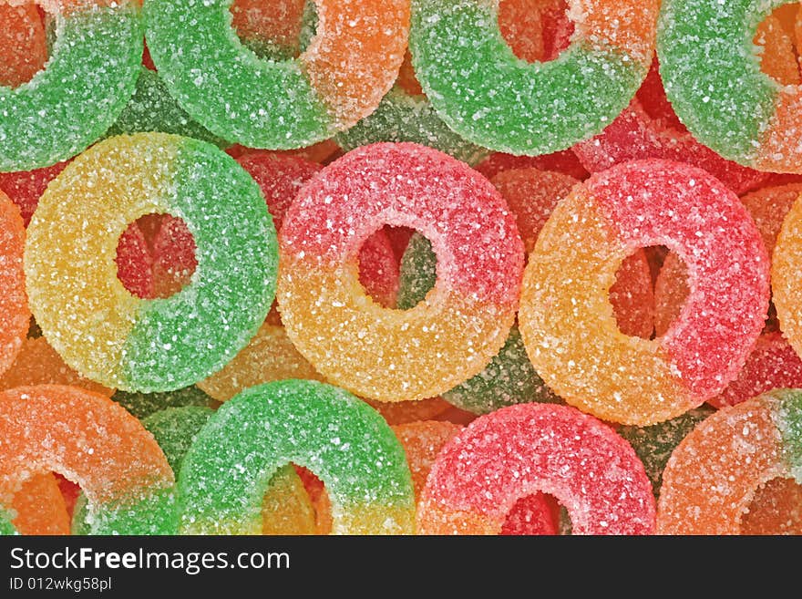 Background of multicolored sweet candies. Background of multicolored sweet candies.