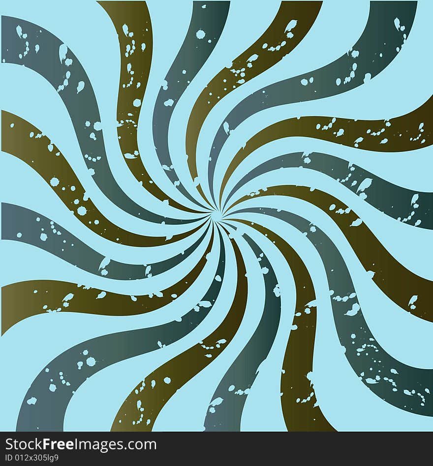 Grungy Swirl Background