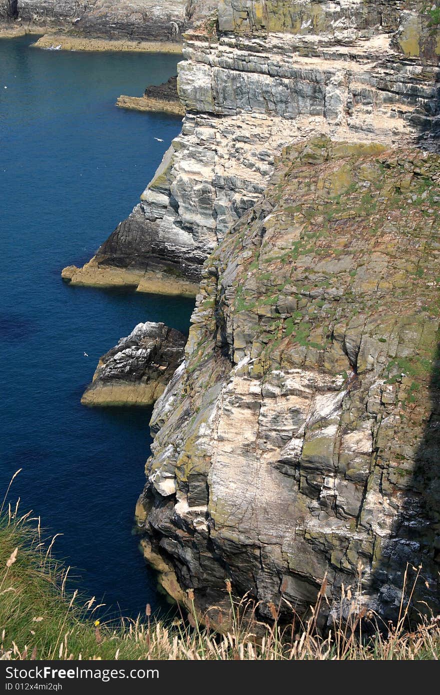 South Stack (Welsh: Ynys Lawd) is an island situated just off Holy Island on the North West coast of Anglesey. It is famous as the location of one of Wales' most spectacular lighthouses.