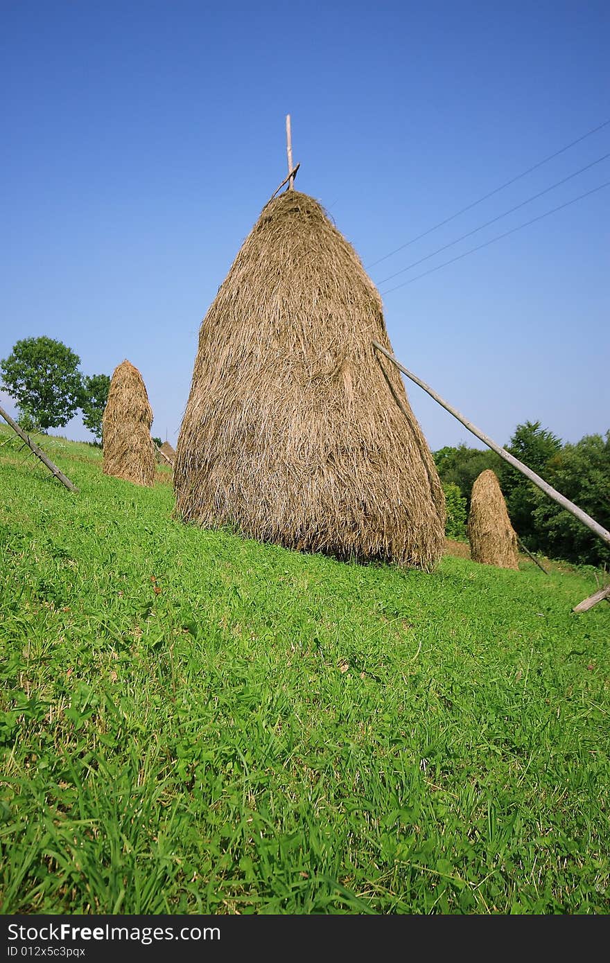 Three Haystacks