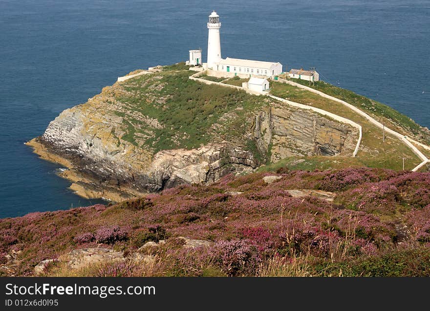 South Stack (Welsh: Ynys Lawd) is an island situated just off Holy Island on the North West coast of Anglesey. It is famous as the location of one of Wales' most spectacular lighthouses. South Stack (Welsh: Ynys Lawd) is an island situated just off Holy Island on the North West coast of Anglesey. It is famous as the location of one of Wales' most spectacular lighthouses.