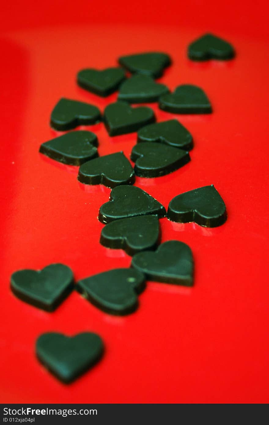 Chocolate hearts