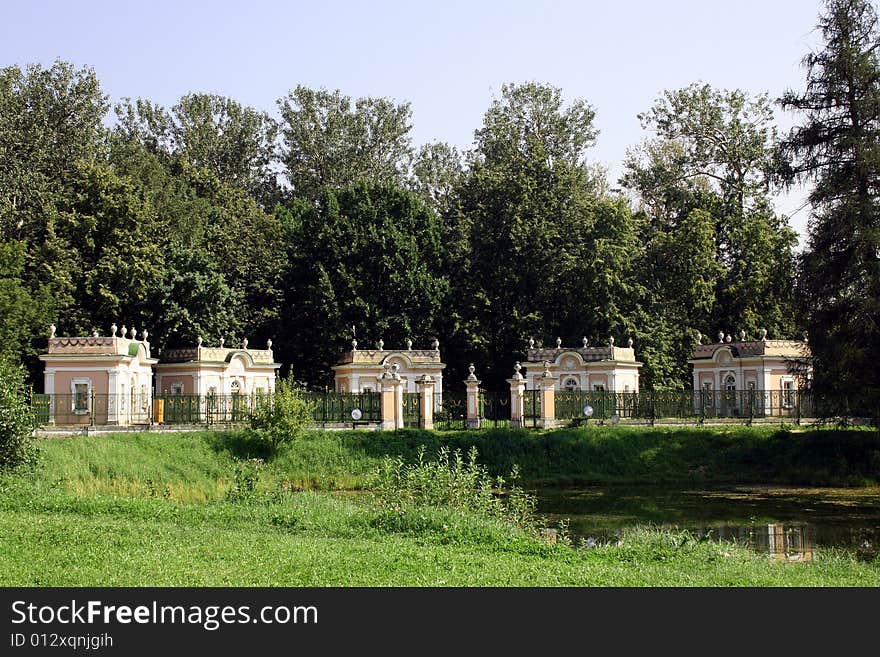 Historical Buildings In Manor Sheremetevyh