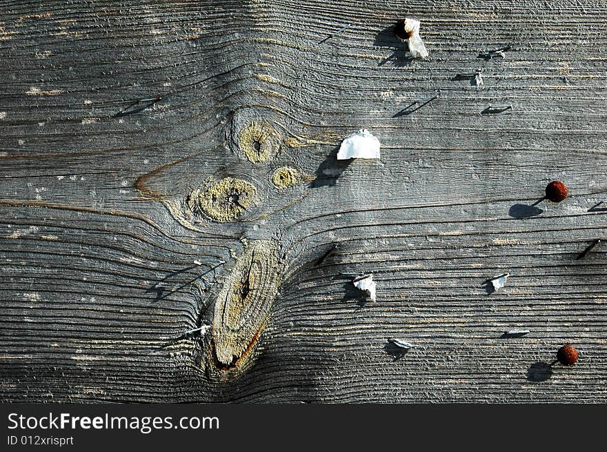 An old wood board texture