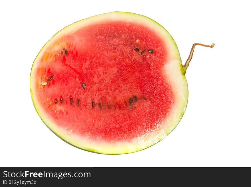 Half of watermelone