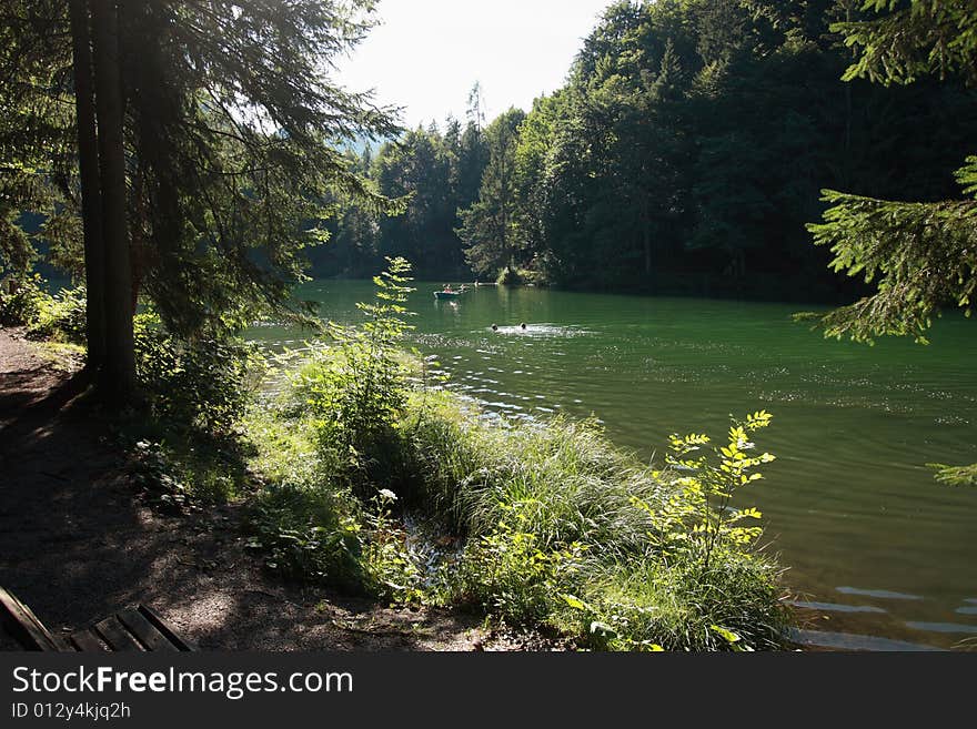 A beautiful day at the hechtsee