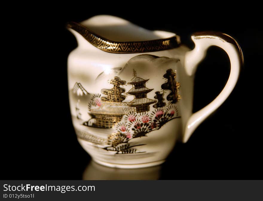 Jug with designs