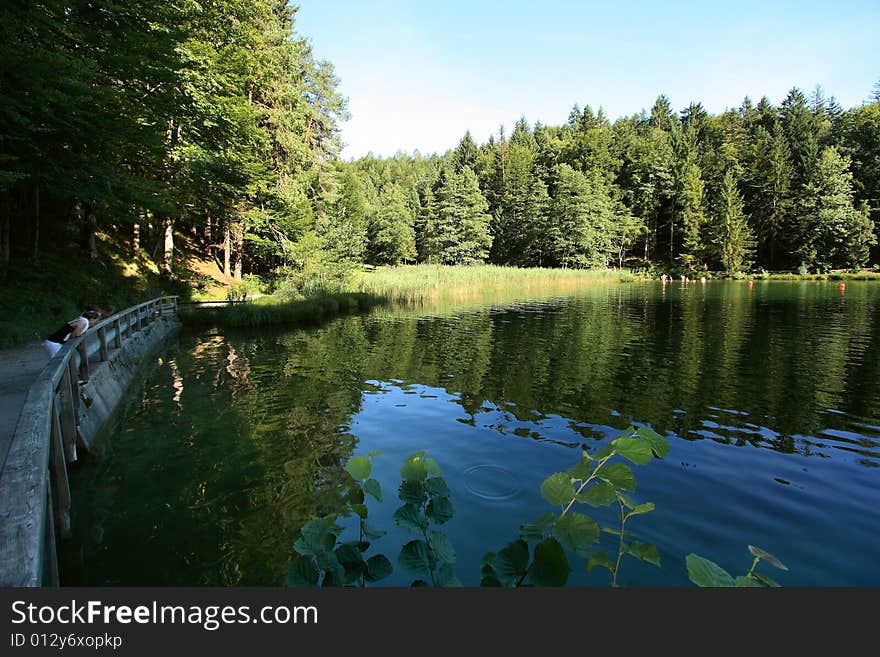 A beautiful day at the hechtsee