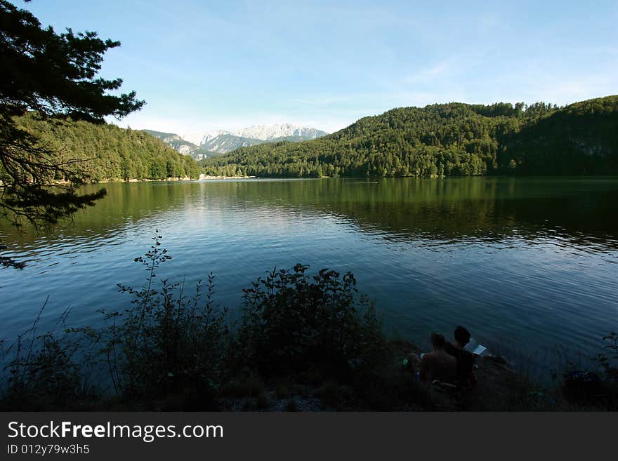 A beautiful day at the hechtsee