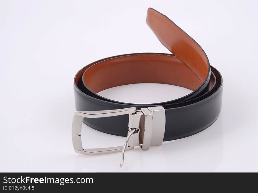 Belt isolated by white