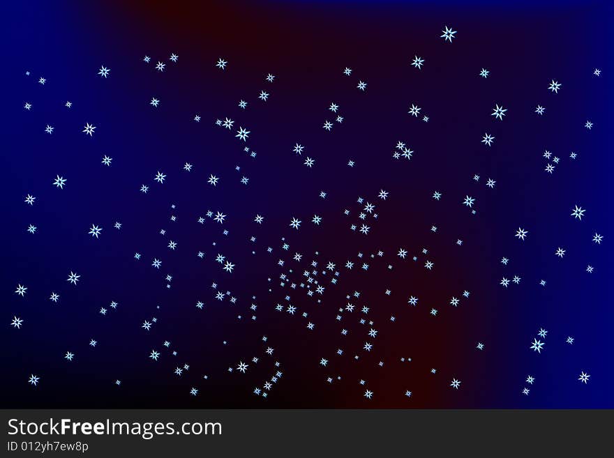 Vector illustration of star cluster. Vector illustration of star cluster