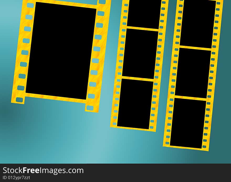 Film frame background