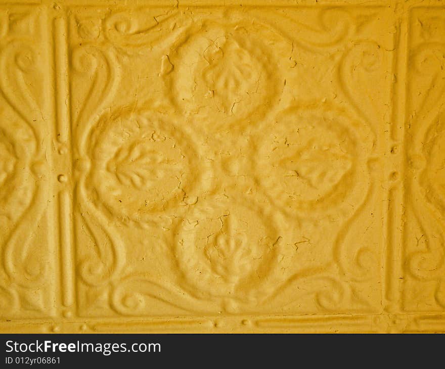 Vintage plaster tile found on a lighthouse interior wall. Vintage plaster tile found on a lighthouse interior wall.