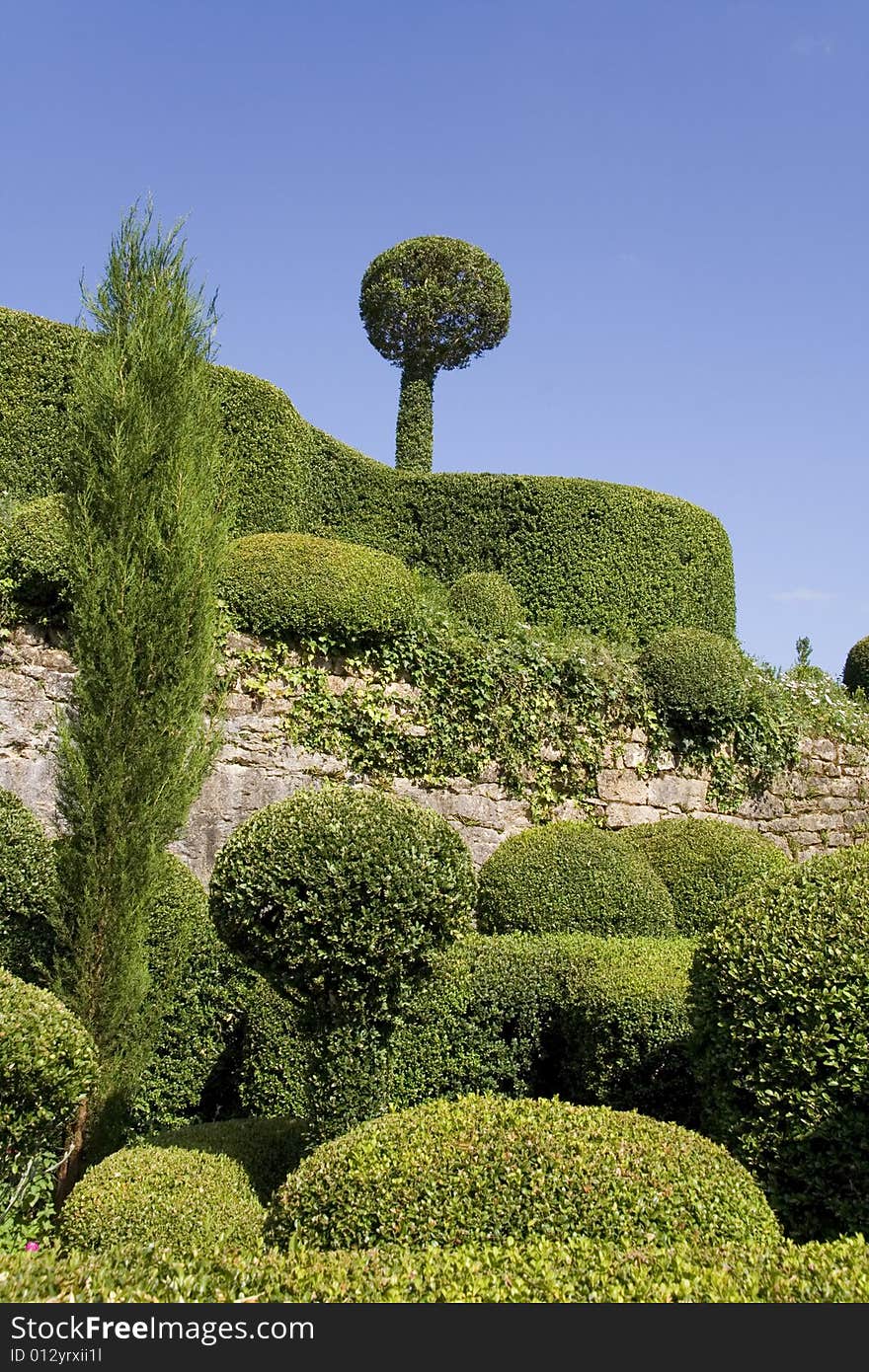 Marqueyssac Gardens in the Dordogne, France