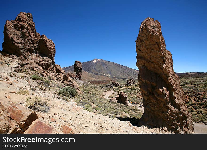 Montain El Teide in Tenerife island