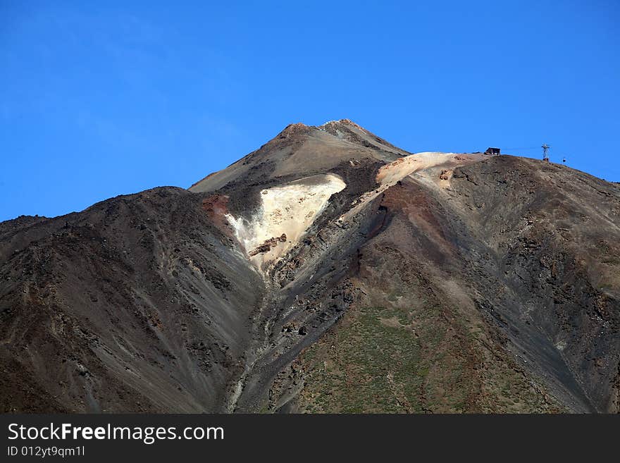 Mountain El Teide in Tenerife island