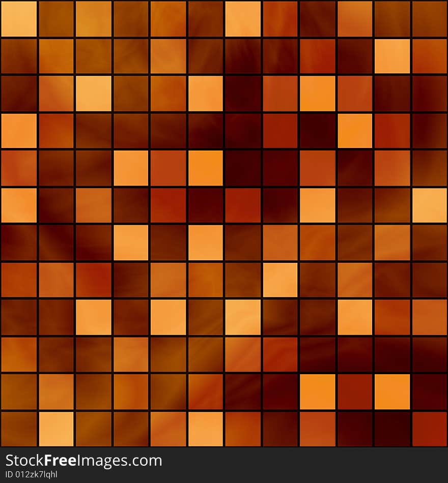 Seamless tiles background in autumn colors