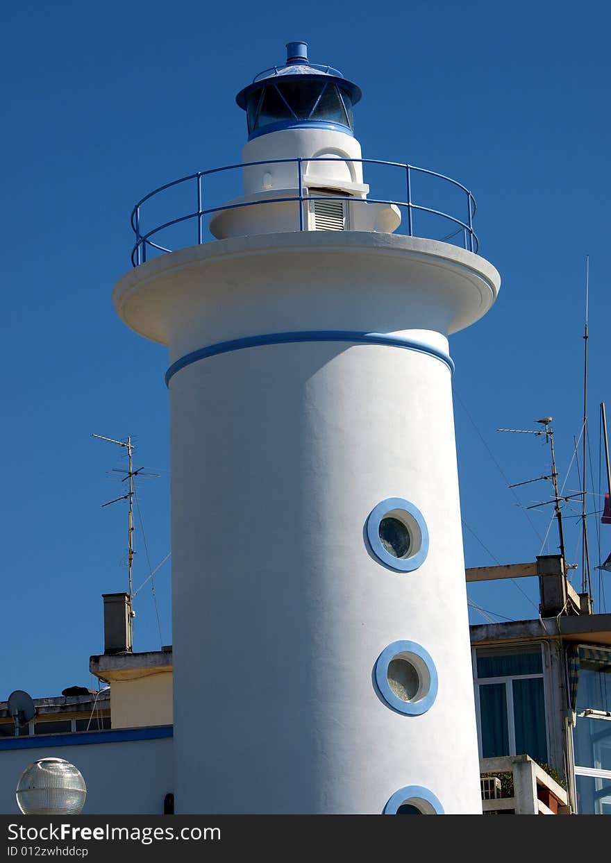 Beacon In Versilia Coast