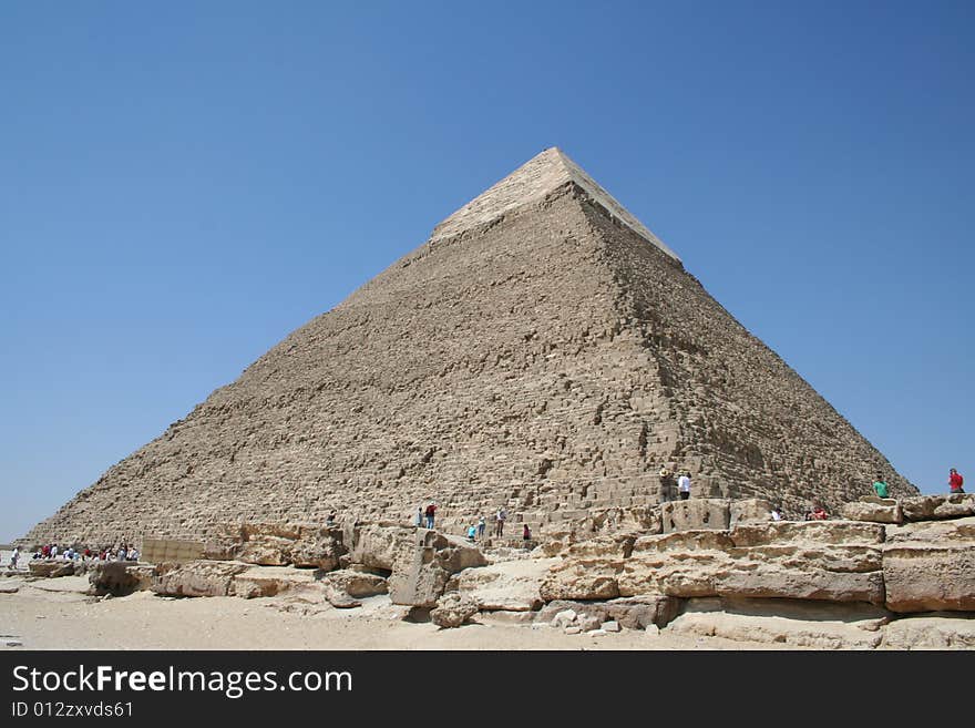 The pyramids in gaza