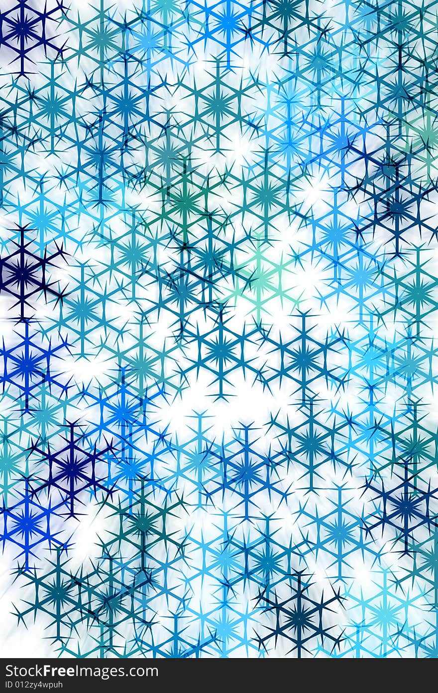 Pattern with snow