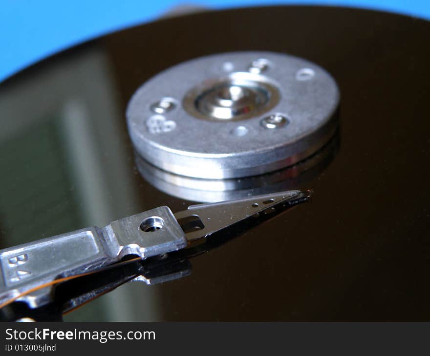 Hard disk inside