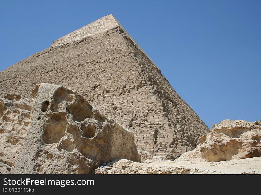 The pyramids in gaza