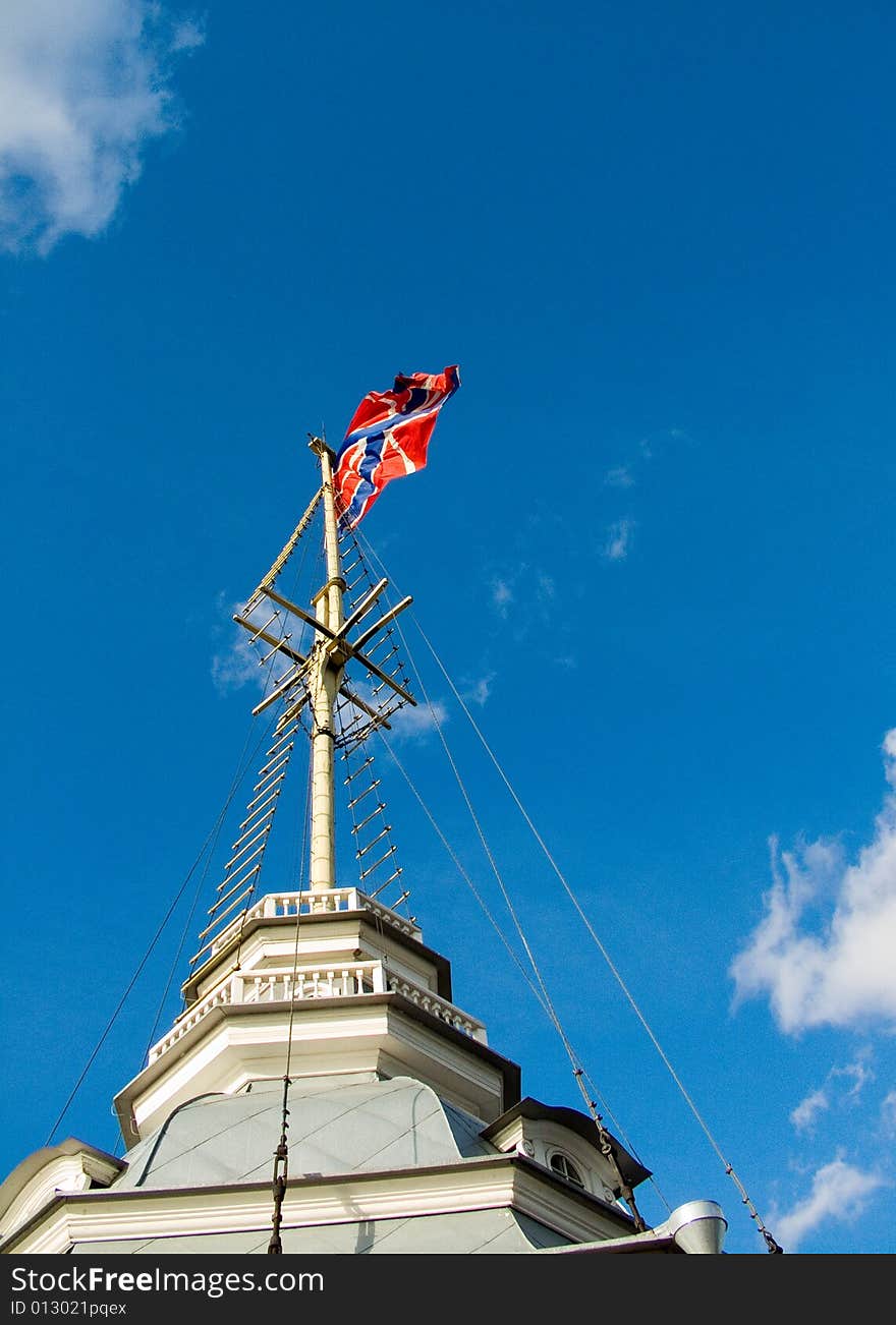 Flag And Sky