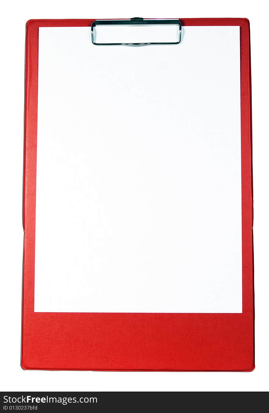 Red Clipboard