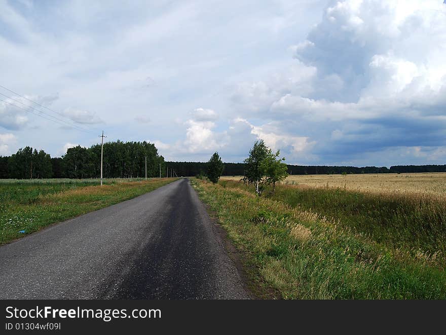 This magnificent landscape is sight of Russia.